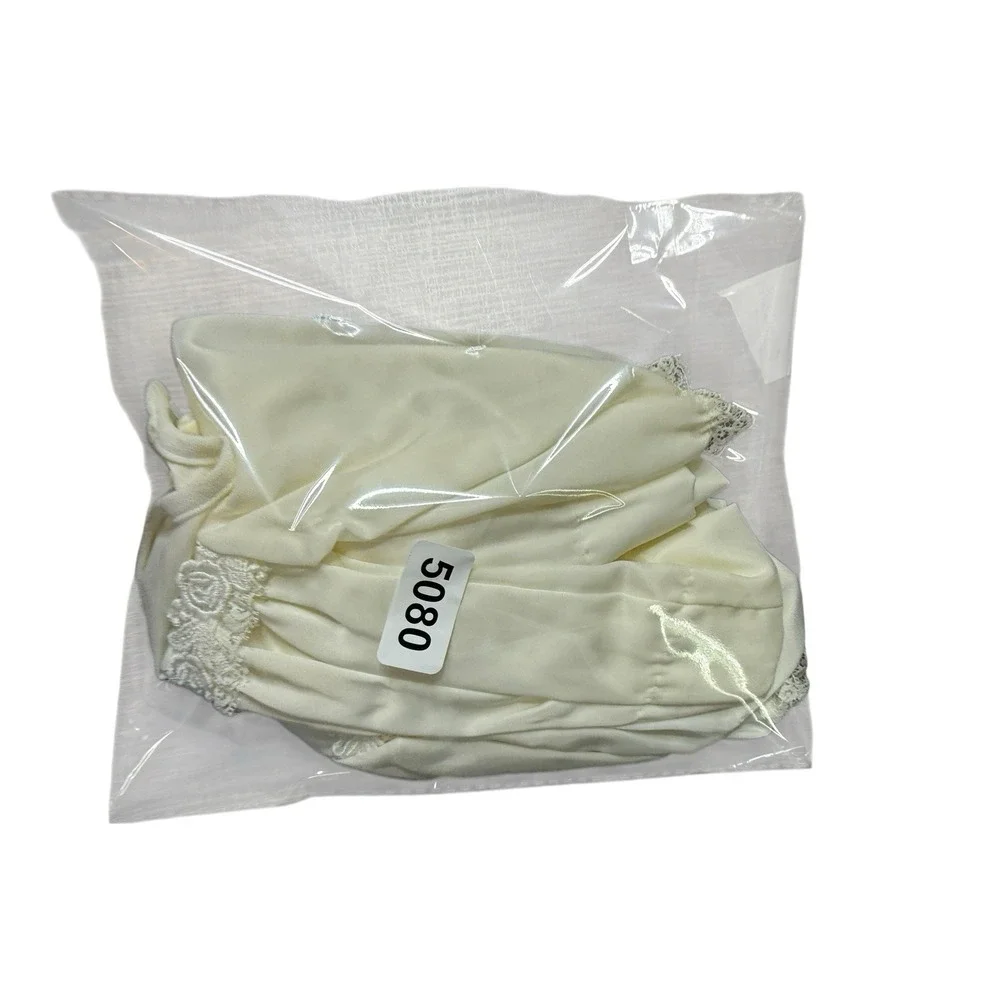 Vintage Baby Bliss Brand Clothing Satin White Baby Dress & Diaper Cover 0-3 mont
